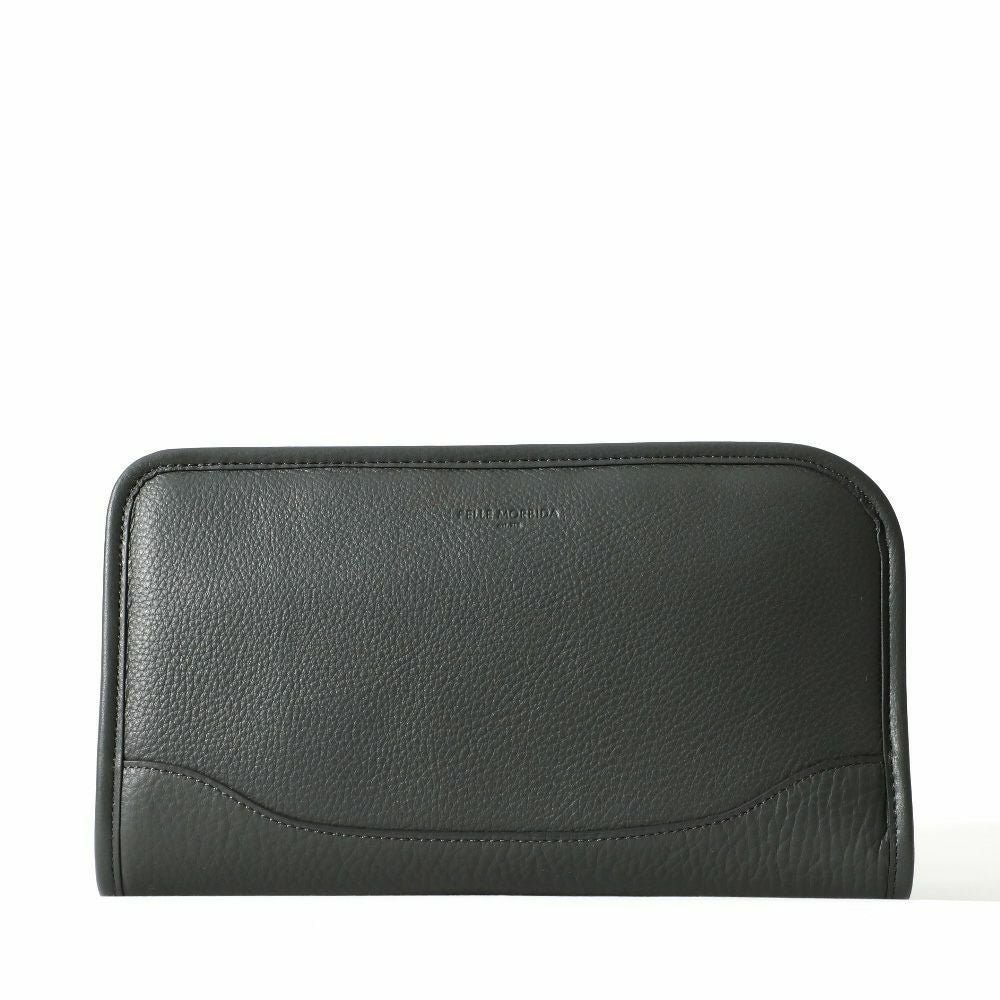 PELLE MORBIDA ペッレモルビダ　ハンドル付きクラッチバッグ　美品！ PELLE MORBIDA（ペッレ モルビダ） 3年保証＋ケアセット付 Maiden
