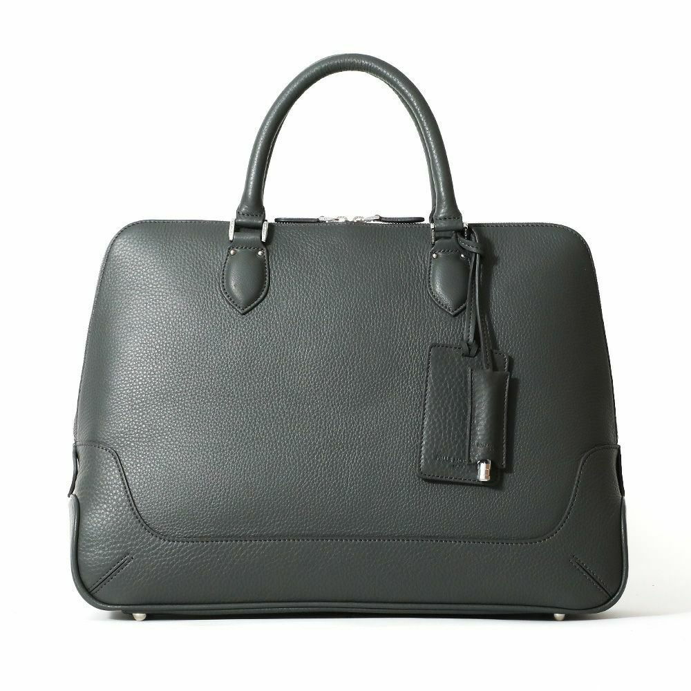 ブガッティバッグ(チャコールグレーの正面)