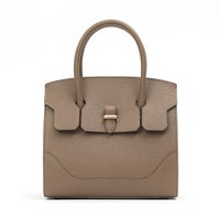 ハンドバッグ（グレージュの正面）