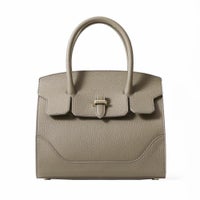 ハンドバッグ（ペールカーキの正面）