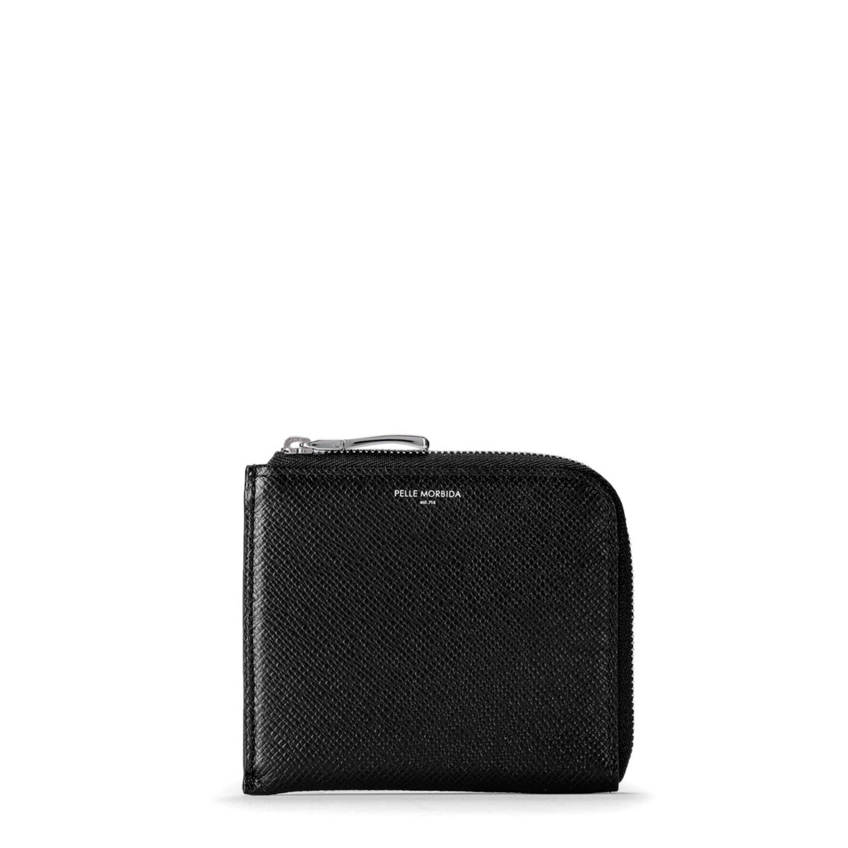 ミニウォレット（ブラックの正面）