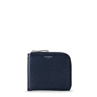 ミニウォレット（ネイビーの正面）