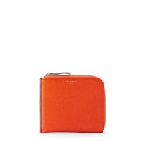ミニウォレット（オレンジの正面）