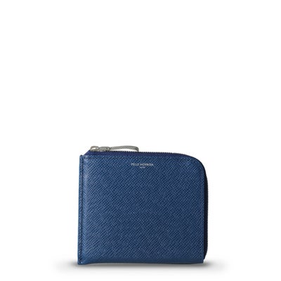 ミニウォレット（ブルーの正面）