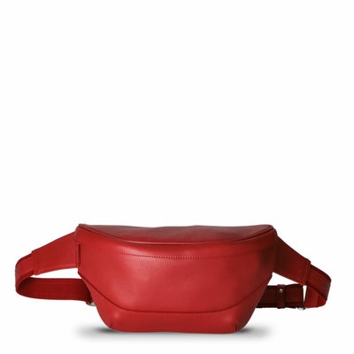 ショルダーバッグ（レッドの正面）