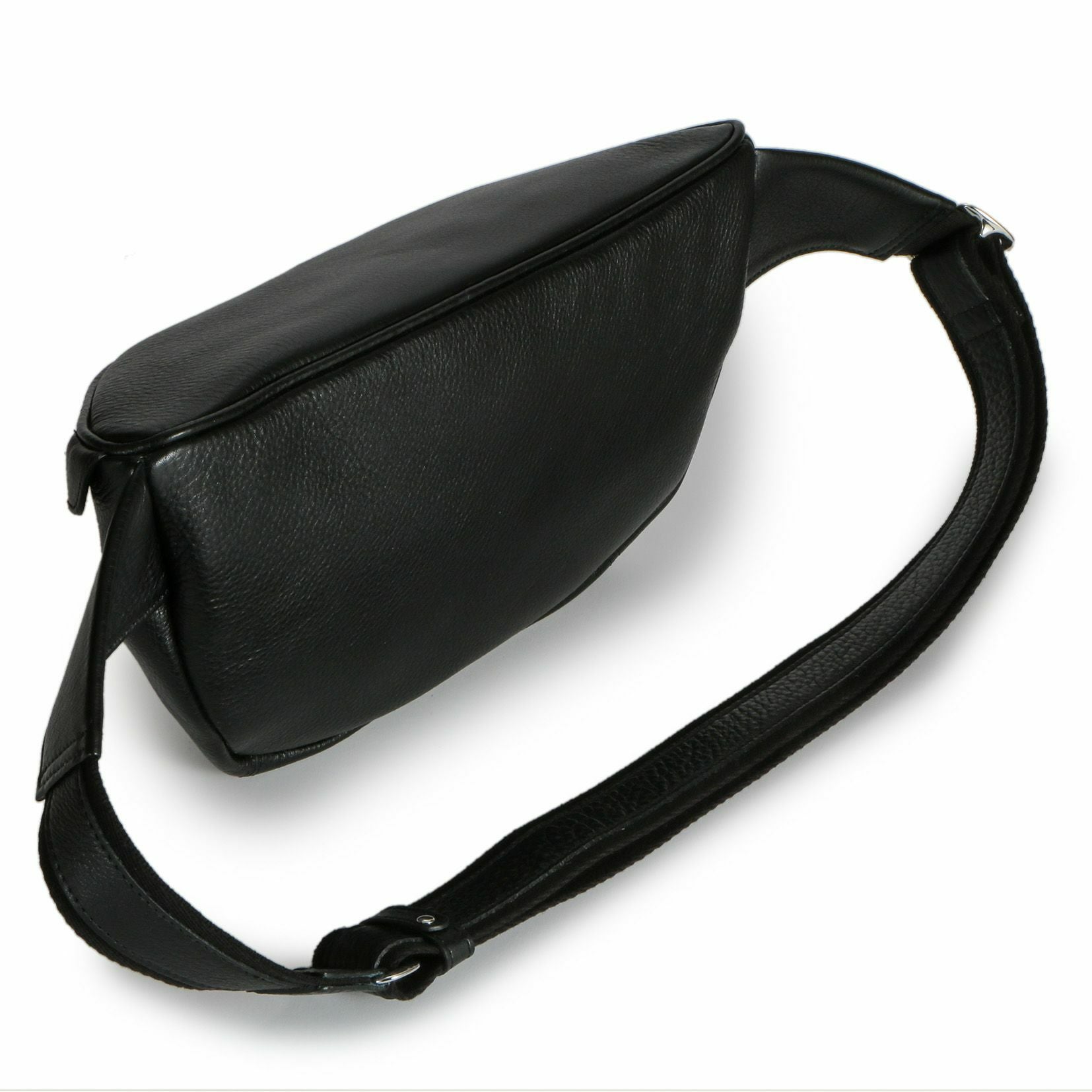 PELLE MORBIDA 黒 レザー ボディバッグ　MB057 MB057-ショルダーバッグ | PELLE MORBIDA ペッレ モルビダ