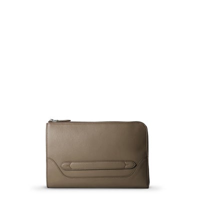 クラッチバッグ（トープの正面）