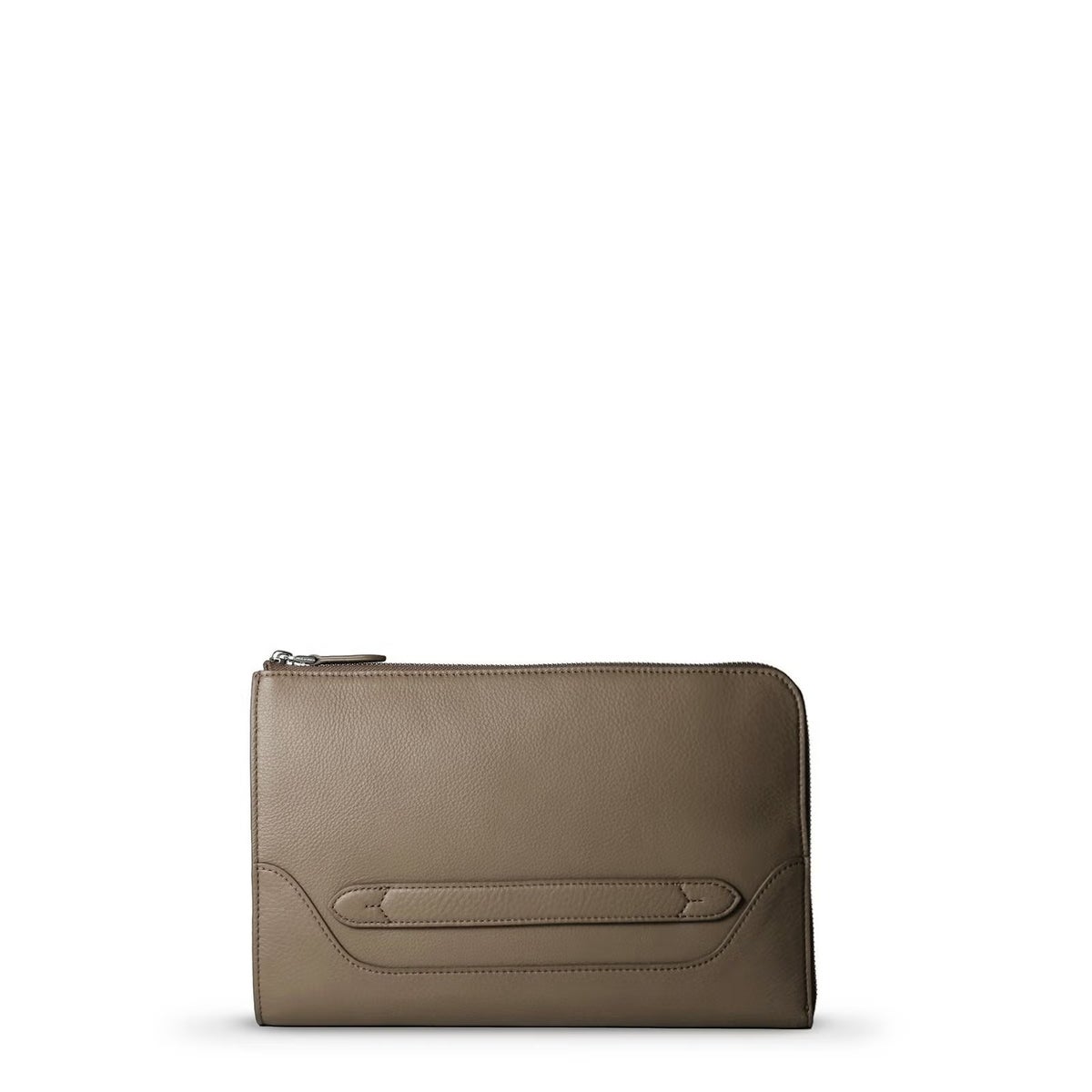 クラッチバッグ（トープの正面）