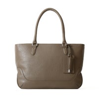 トートバッグ（グレージュの正面）