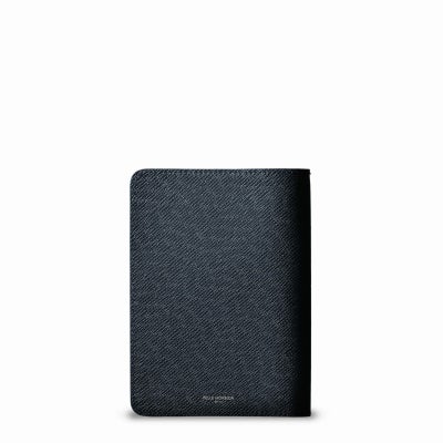 ブックカバー（ネイビーの正面）