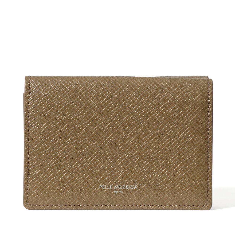 コンパクトウォレット（グレージュの正面）