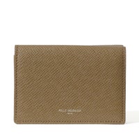 コンパクトウォレット（グレージュの正面）