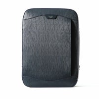 バックパック型ブリーフバッグ（ネイビーの正面）