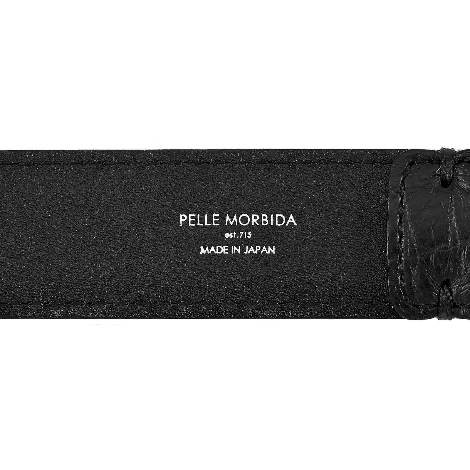BAB003-ベルト(クロコ型押し) | PELLE MORBIDA ペッレ モルビダ