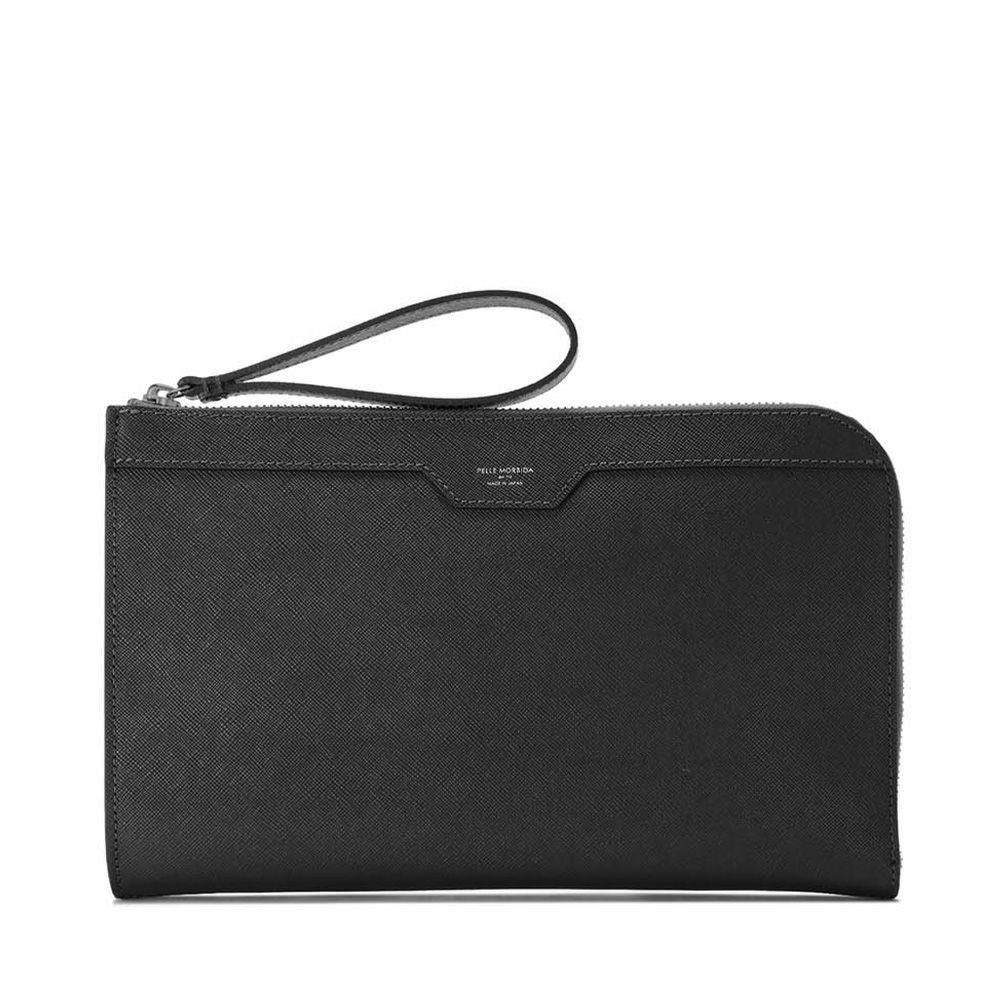 CA011-クラッチバッグ BLACK | PELLE MORBIDA ペッレ モルビダ