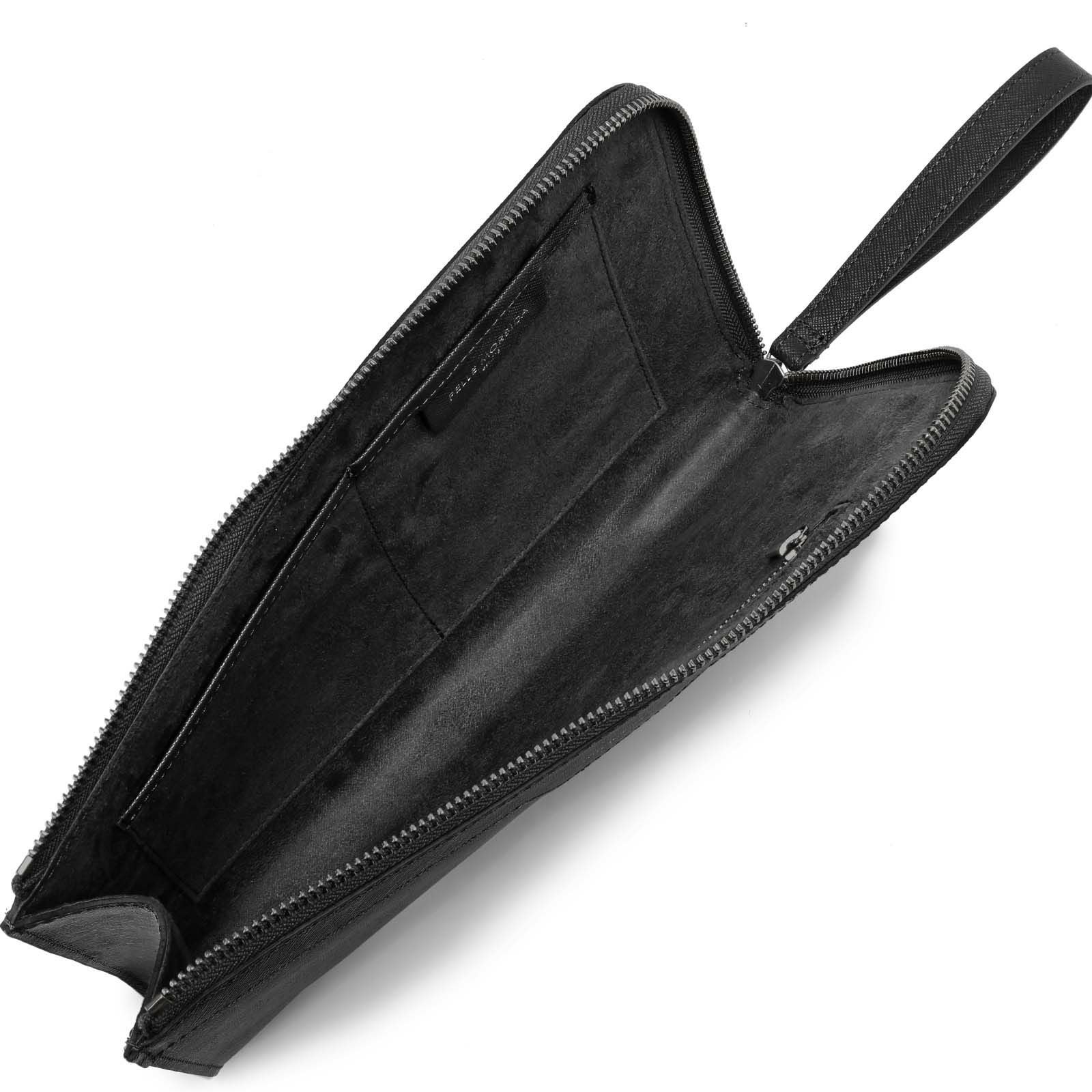 CA011-クラッチバッグ BLACK | PELLE MORBIDA ペッレ モルビダ