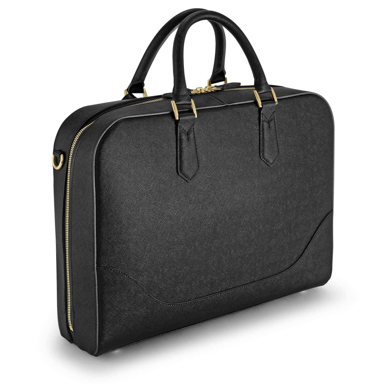 CA015-ブリーフバッグ(1室タイプ) BLACK | PELLE MORBIDA ペッレ モルビダ