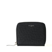 コンパクトウォレット（ブラックの正面）