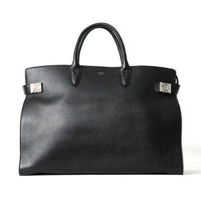 ボストンバッグ(Lサイズ)の正面（ブラック）