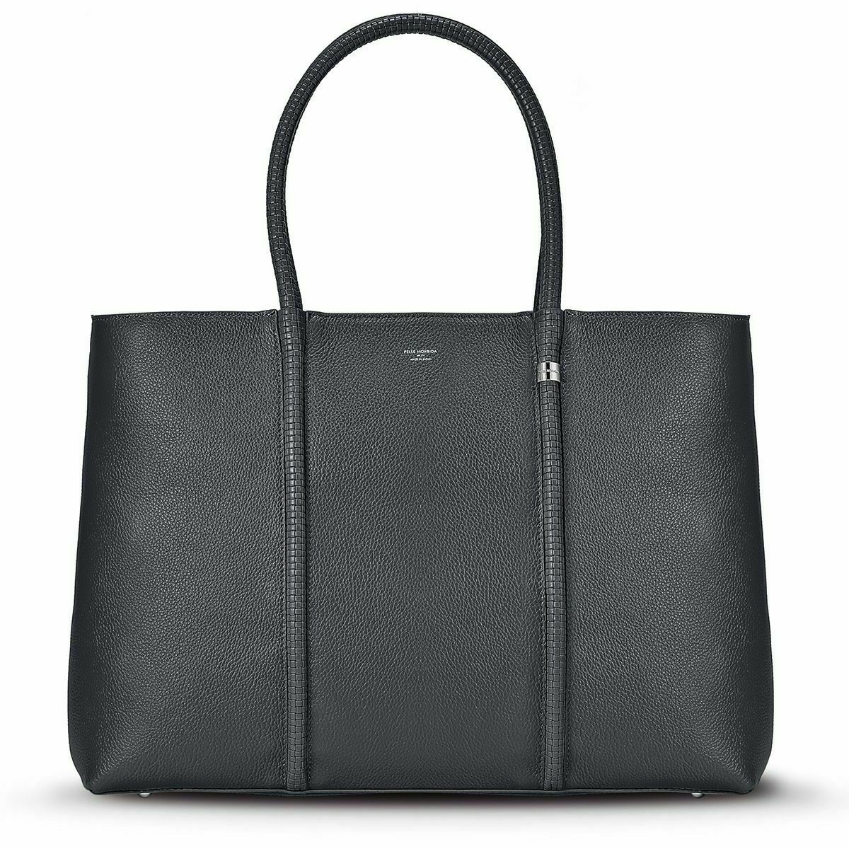 トートバッグの正面（ネイビー）