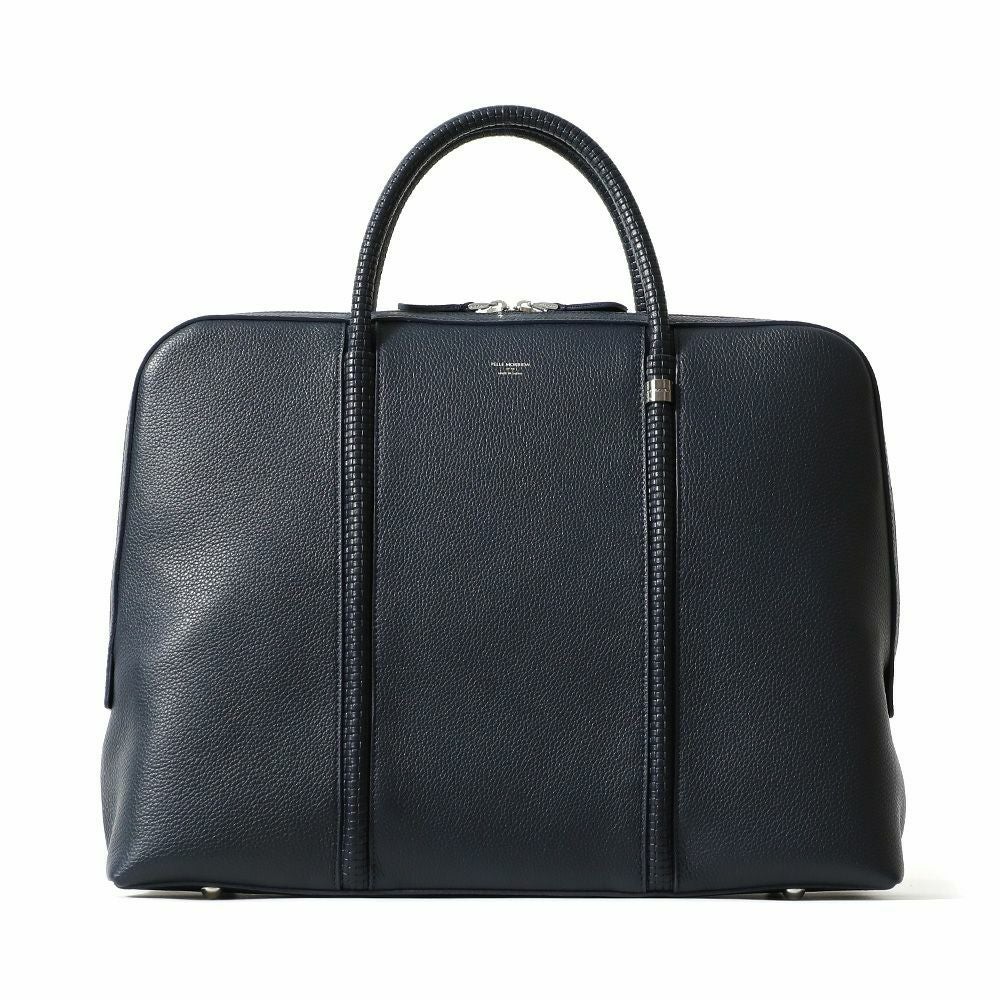 ブリーフバッグの正面（ネイビー）