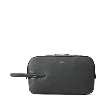 サードバッグの正面（チャコールグレー）