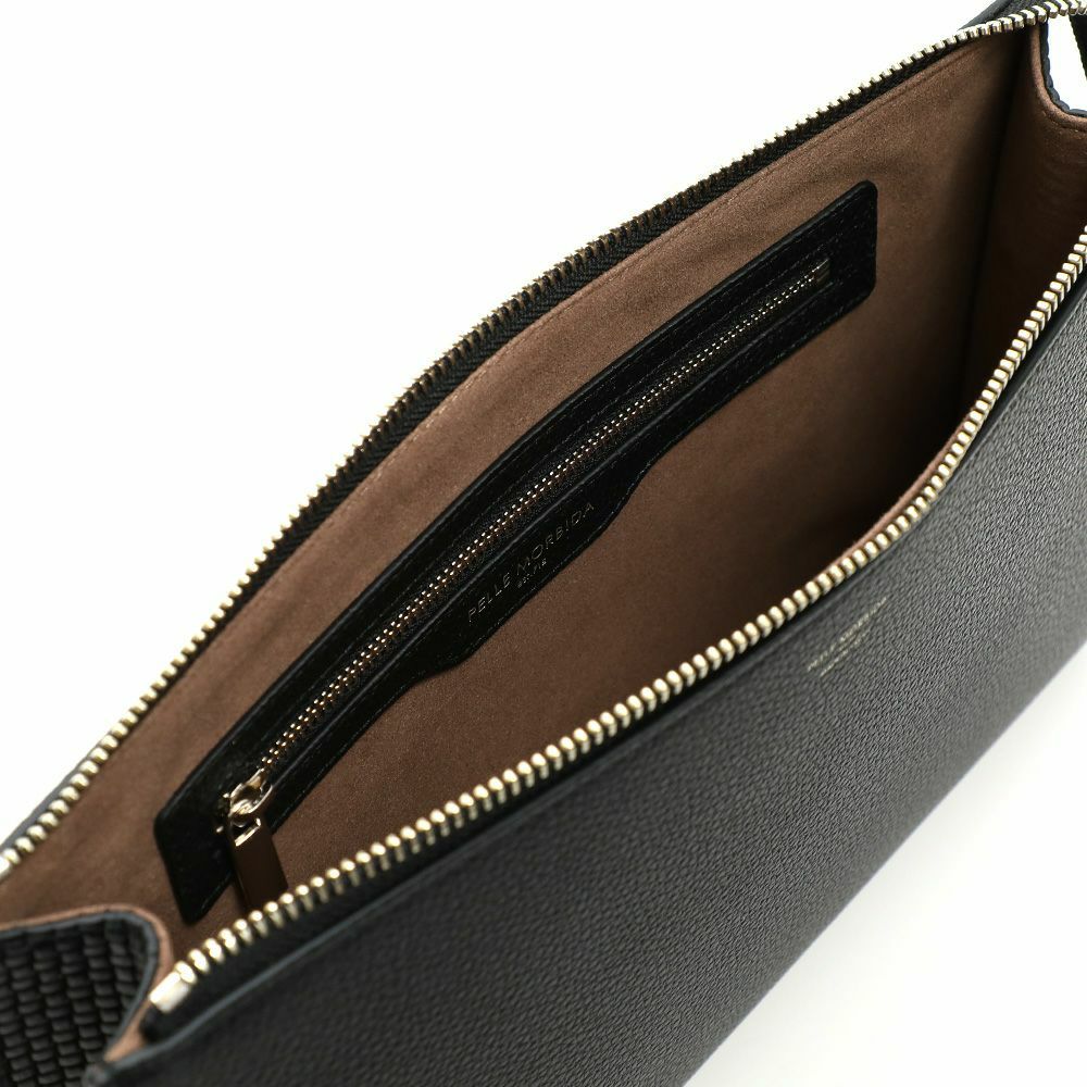 MIKIMOTO 黒と金のチェック柄クラッチバッグ 新品　値段を下げました。 楽天市場】LifeN（Partner) チェッククラッチDX 国産PVCレザー 豊岡