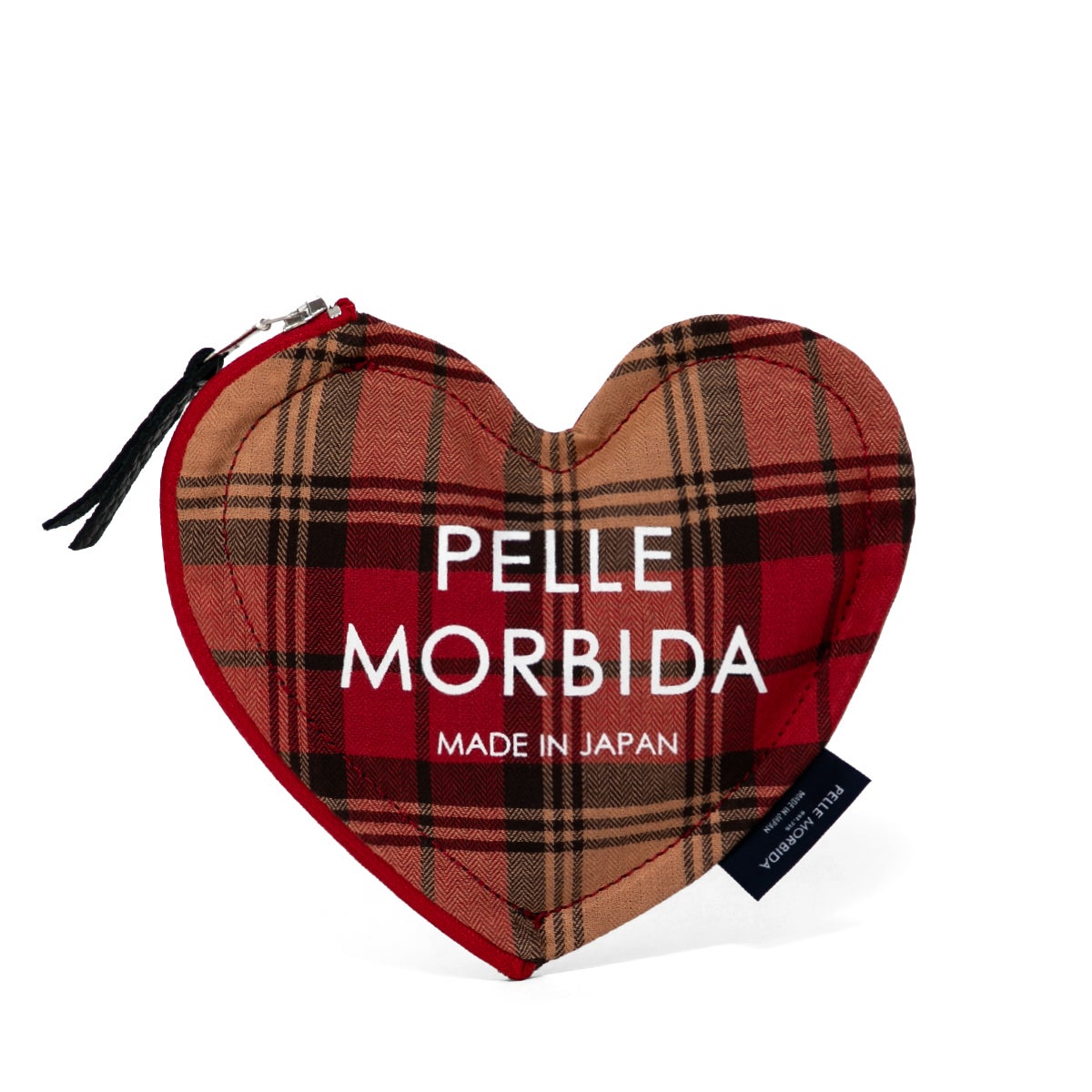 ポーチ（バーミリオンチェックの正面）