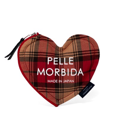 ポーチ（バーミリオンチェックの正面）