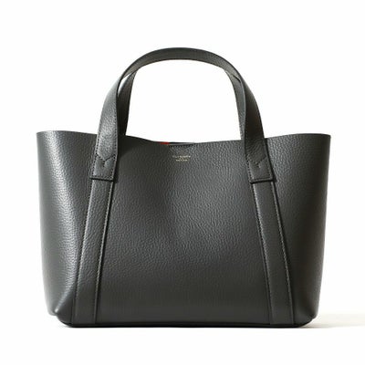 ミニトートバッグ（チャコールグレーの正面）