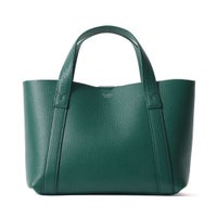 ミニトートバッグ（ピーコックブルーの正面）