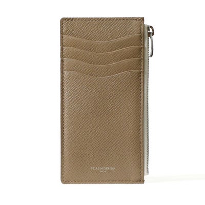 ミニウォレット（グレージュの正面）