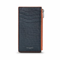 ミニウォレット（ネイビーの正面）