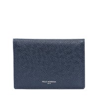 パスケースの正面（ネイビー）