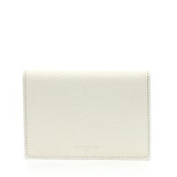 パスケースの正面（ホワイト）