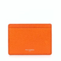 パスケースの正面（オレンジ）