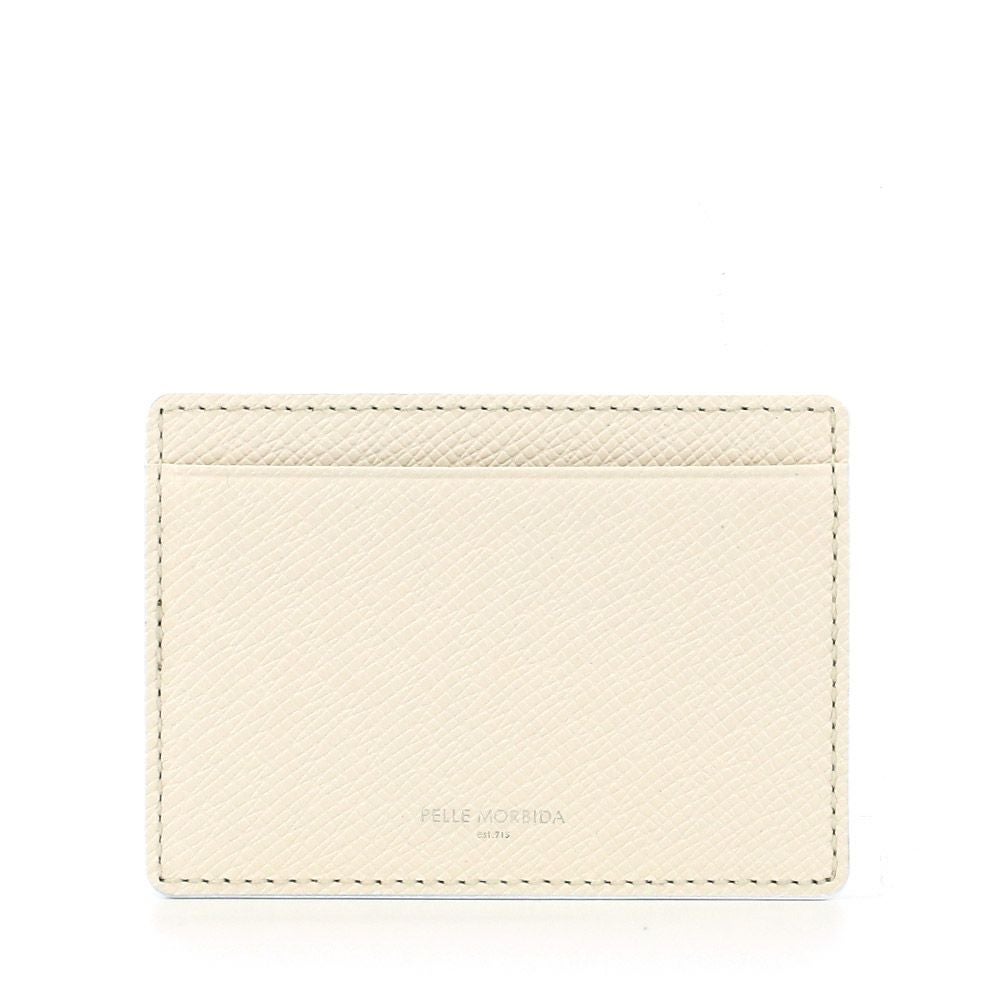 パスケースの正面（ホワイト）