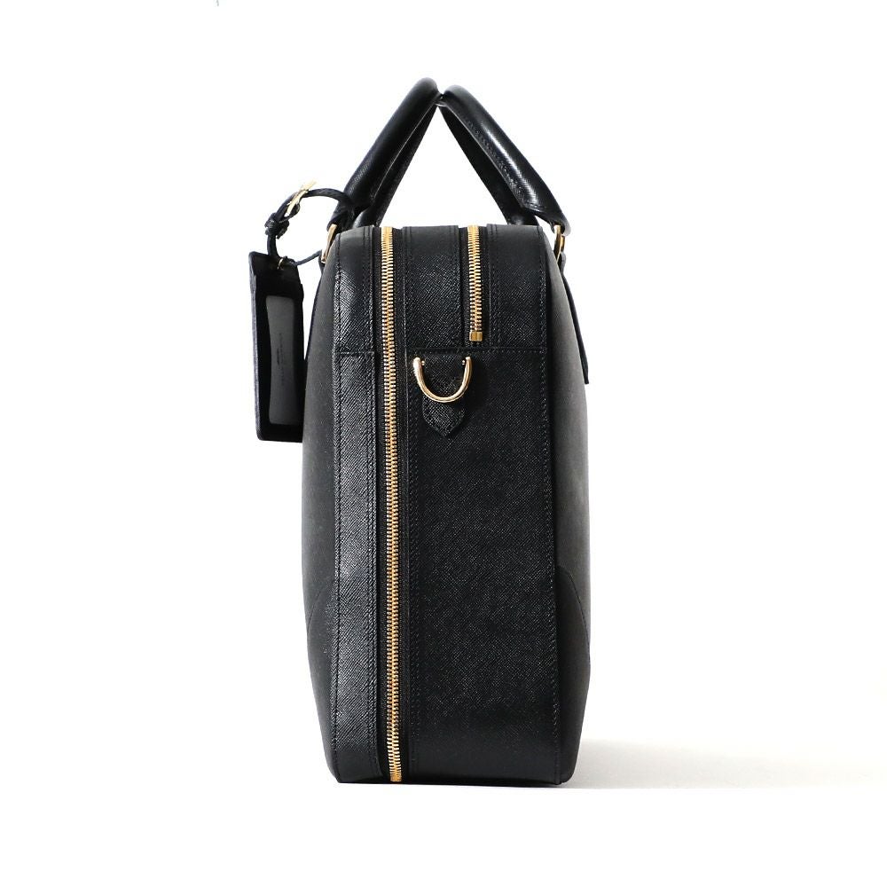PELLE MORBIDA ブリーフバッグ(2室タイプ) ブラック CA014A-ブリーフバッグ(2室タイプ) BLACK | PELLE MORBIDA ペッレ モルビダ