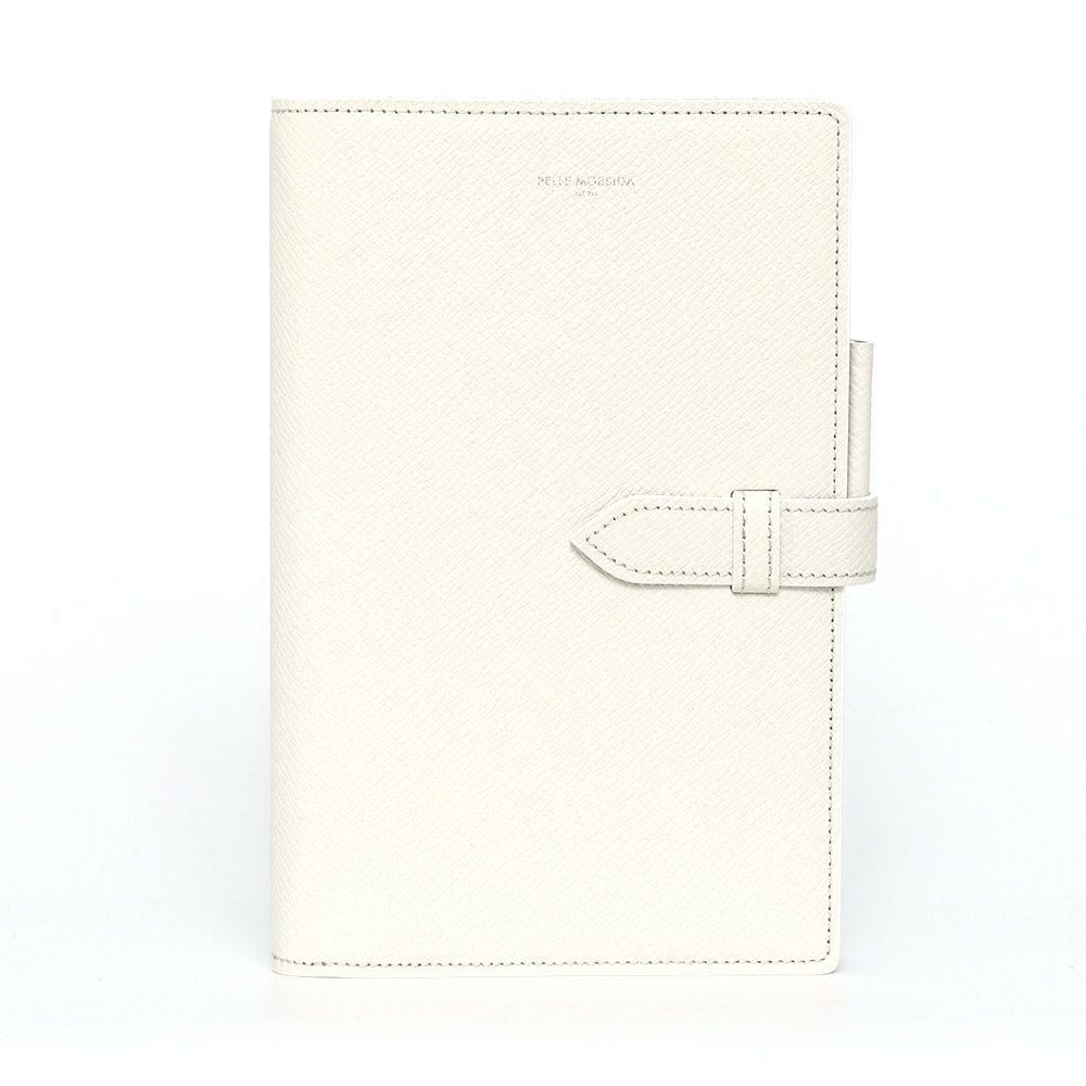 手帳カバーの正面（ホワイト）