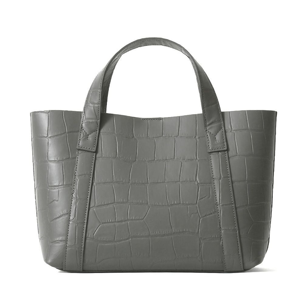 ペッレモルビダトートバックグレー TE007SLELE-ミニトートバッグ | PELLE MORBIDA ペッレ モルビダ