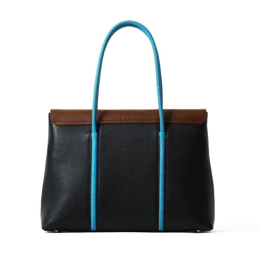 MH001BI-フラップトートバッグ | PELLE MORBIDA ペッレ モルビダ