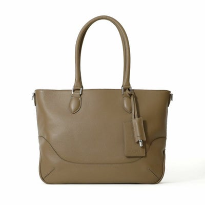 トートバッグの正面(トープ)