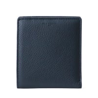 コンパクトウォレットの正面（ネイビー）