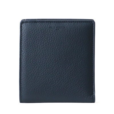 コンパクトウォレットの正面（ネイビー）