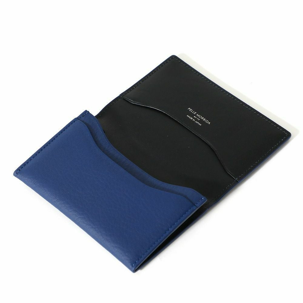 PELLEMORBIDA ペッレモルビダ　ネイビー ケース BA605-カードケース | PELLE MORBIDA ペッレ モルビダ