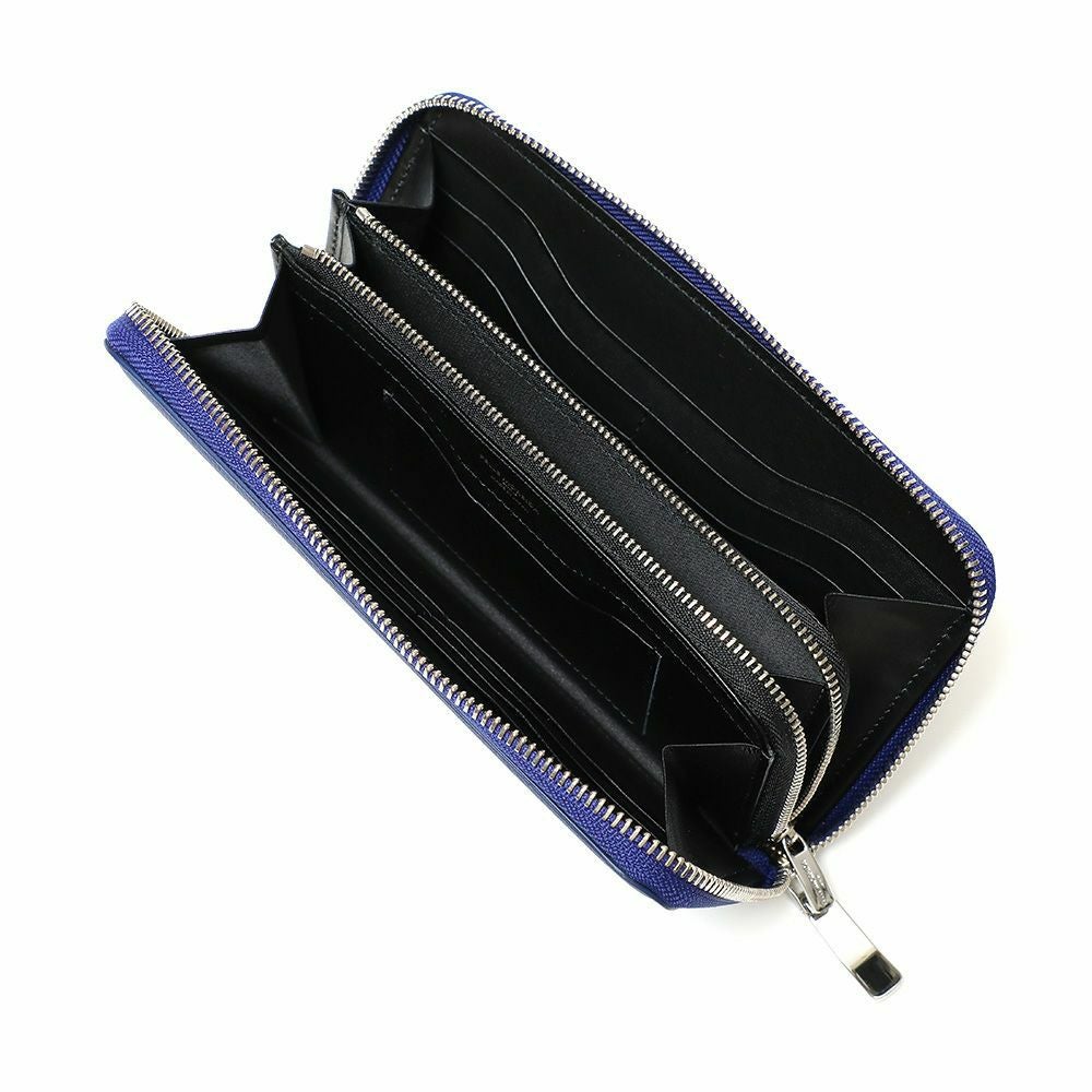 Pelle Morbida BA611 ネイビー ラウンドジップ長財布 BA611-ラウンドジップウォレット（ミディアム） | PELLE MORBIDA