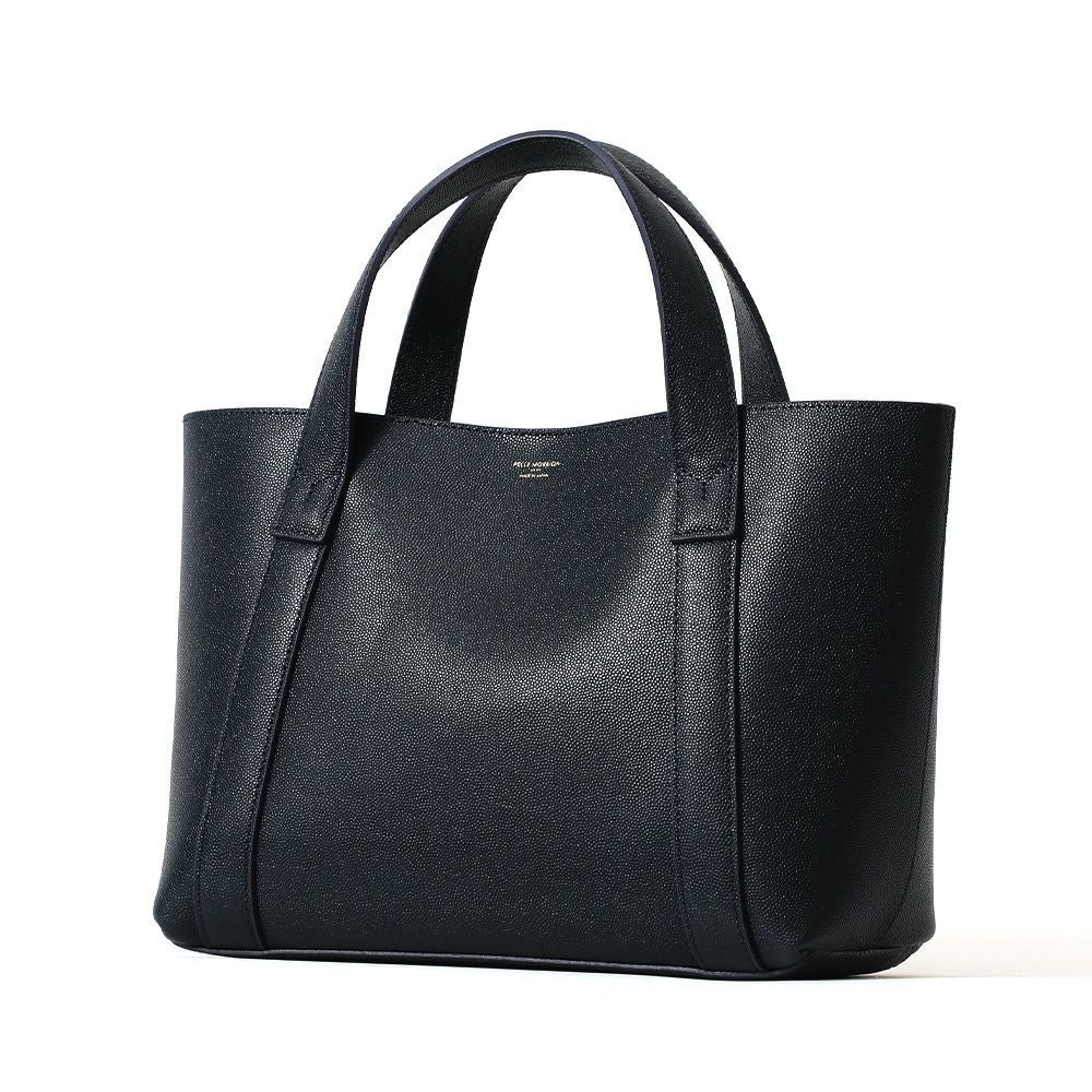 PELLE MORBIDA ペッレモルビダ トートバッグ シュリンクレザー 黒 CSTE007-ミニトートバッグ | PELLE MORBIDA ペッレ モルビダ