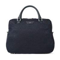 ブリーフバッグの正面（ネイビー）