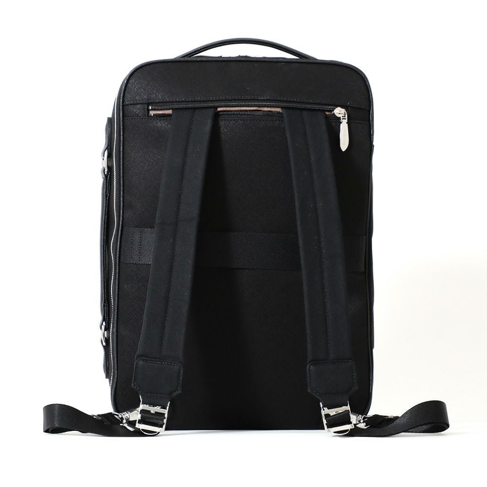 ペッレモルビダ スリムバックパック ビジネス　PMO-CA304 ブラック CA304-バックパック | PELLE MORBIDA ペッレ モルビダ