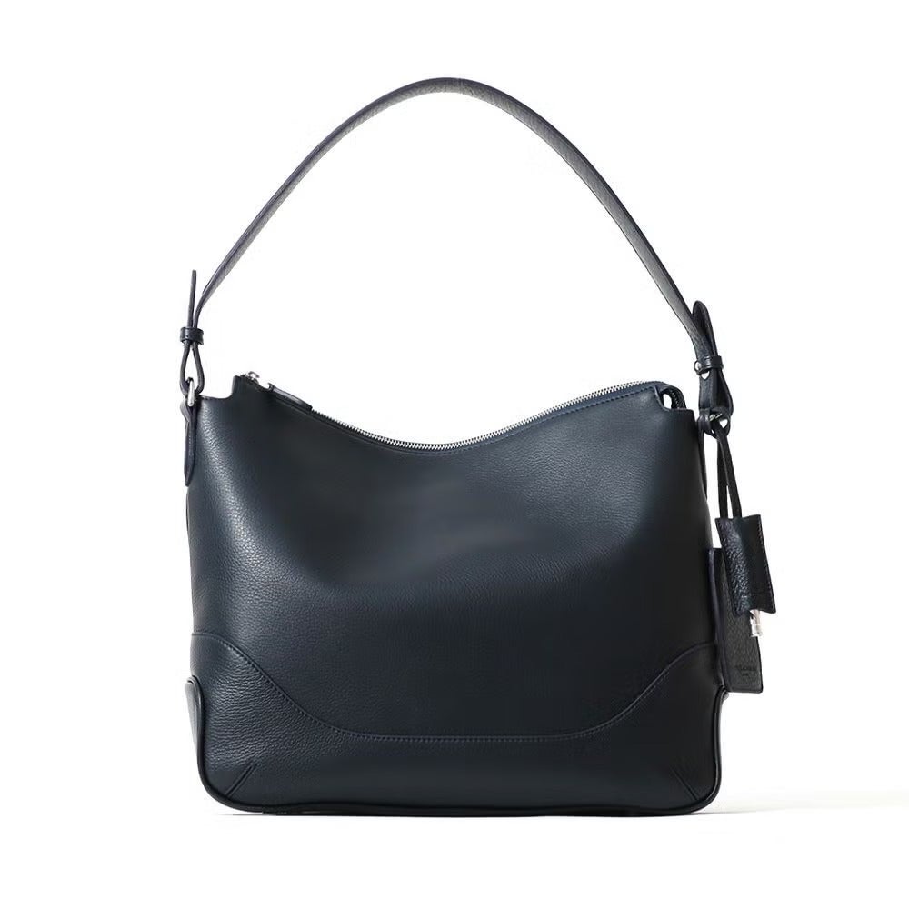 エディターズバッグの正面(ネイビー)